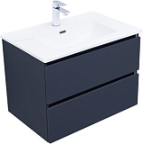 Тумба с раковиной Aquanet Вега 2.0 70 2 ящ. цв.маренго (раковина Flat)