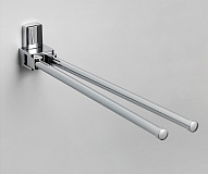 Держатель полотенец WASSER KRAFT Leine K-5031, двойные рога