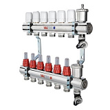 Коллекторный блок VALTEC VTc.596.EMNX.0611 1", 11 выходов 3/4"