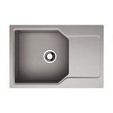 Каменная мойка Omoikiri Yonaka 78-LB-GR Artgranit/leningrad grey прямоугольная с крылом