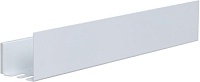 Полка Aquanet Магнум Н 50x12 белая матовая, с крючками