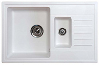 Мойка Orivel Quadro Plus 1.5D 151345 Белая