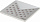 Решетка Visign RS1 94x94 Viega 4928.1 492281