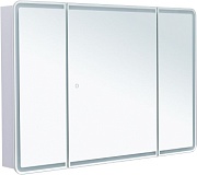 Зеркальный шкаф Aquanet Оптима 120 с LED подсветкой