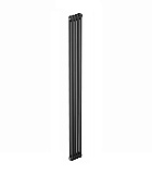 Стальной трубчатый радиатор отопления RIFAR TUBOG 2180 04 секции АНТРАЦИТ боковое подключение