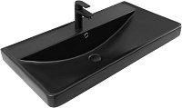 Раковина Aquanet Ирис 90 черная матовая