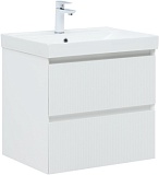 Тумба с раковиной Aquanet Альтера 60 цв. белый матовый