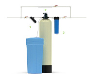 Система Гейзер для удаления жесткости воды органики и железа
