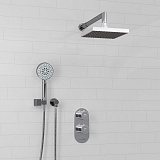 Комплект для душа с верхней душевой насадкой и лейкой WasserKraft A16028 Thermo