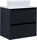 Тумба под раковину Allen Brau Activity 70 1.34003.AM антрацит матовый/черный браш