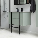 Тумба под раковину Allen Brau Reality 80 1.32005.CGM олива матовый