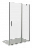 Душевое ограждение BAS MOKKA WTW-110-C-WE 110 прозрачное стекло