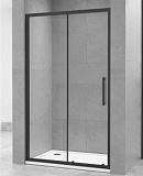 Душевая дверь Oporto Shower 8007-1B 160x190 см раздвижная стекло прозрачное 6 мм
