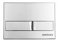 Кнопка Berges L3 для инсталляции NOVUM хром глянец 040013