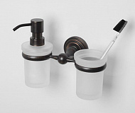 Держатель дозатора и стакана Isar K-7389 WASSER KRAFT, (Германия)