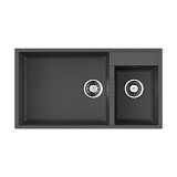Каменная мойка Omoikiri Tedori 85-2-U-CH Tetogranit/шампань