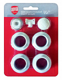 Присоединительный набор Royal Thermo 1/2" белый