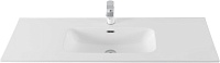 Раковина Aquanet Flat 120 белая матовая