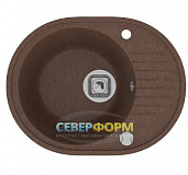 Мойка кварцевая Tolero R-122 (коричневый)