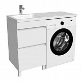 Тумба напольная для стиральной машины Iddis 50см Optima Home OPH11LBi95K