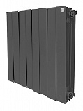 Биметаллический радиатор Royal Thermo PianoForte 500/Noir Sable, 8 секции
