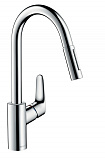 Смеситель Hansgrohe Focus для кухни с лейкой (Германия), 31815