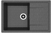 Кухонная мойка ТЕХНО 760 В наличииЧёрный