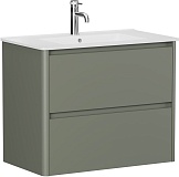 Тумба под раковину Allen Brau Gravity 80 1.370009.CGM олива матовый