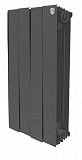 Биметаллический радиатор Royal Thermo PianoForte 500/Noir Sable, 4 секции