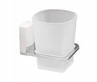 Подстаканник одинарный Wasser Kraft Leine K-5028WHITE