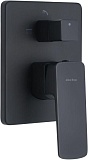 Смеситель для душа Allen Brau Infinity X2 5.21014-31 (с внутренней частью, 2 выхода) черный матовый