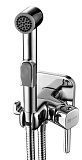 Смеситель скрытого монтажа с гигиеническим душем Lemark Solo LM7165C