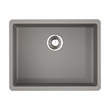 Каменная мойка Omoikiri Kata 54-U-GR Artgranit/leningrad grey   прямоугольная