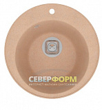 Мойка кварцевая Tolero R-108 (бежевая)
