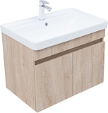Тумба под раковину Aquanet Оптима 70 дуб светлый