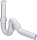 Сифон трубный 1 1/2"х40 для моек отвод 45 Viega 7985.20 104634