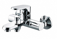 Смеситель для ванны BRAVAT серия PURE F6105161C-01 короткий излив, Германия
