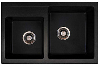 Мойка Orivel Quadro Plus 2D 172956 Черная