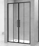 Душевая дверь Oporto Shower 8007-2B 210x190 см раздвижная стекло прозрачное 6 мм