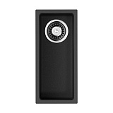 Каменная мойка Omoikiri Bosen 20-U-BL Tetogranit/черный прямоугольная