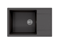 Кухонная мойка ЛИПСИ 780XL Антрацит