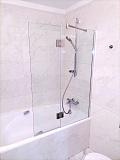 Шторка для ванны Oporto Shower 804SMP 110x140 см распашная прозрачное стекло