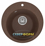 Мойка кварцевая Tolero R-108 (коричневый)