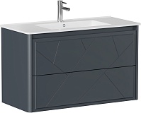 Тумба под раковину Allen Brau Paris 100 1.360002.AM антрацит матовый