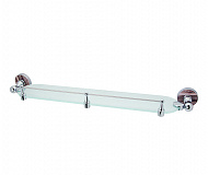 Полка стеклянная Wasser Kraft с бортиком Regen K-6944