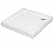 Душевой поддон WasserKraft 80*80 квадратный низкий, 29T02