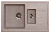Мойка Orivel Quadro Plus 1.5D 151346 Бежевая