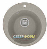 Мойка кварцевая Tolero R-108 (серый)