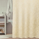 Штора для ванной комнаты Milardo Beige Miracle 840P180M11