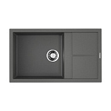 Каменная мойка Omoikiri Sumi 86-PL Tetogranit/платина
